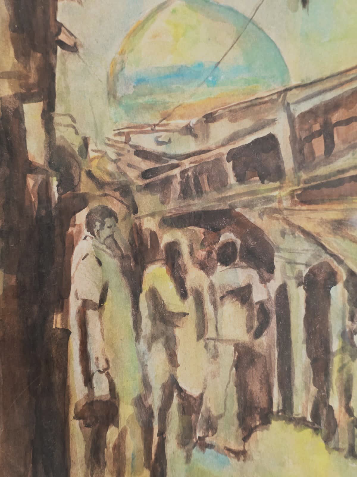 لوحة شارع بغدادي – طالب جبار