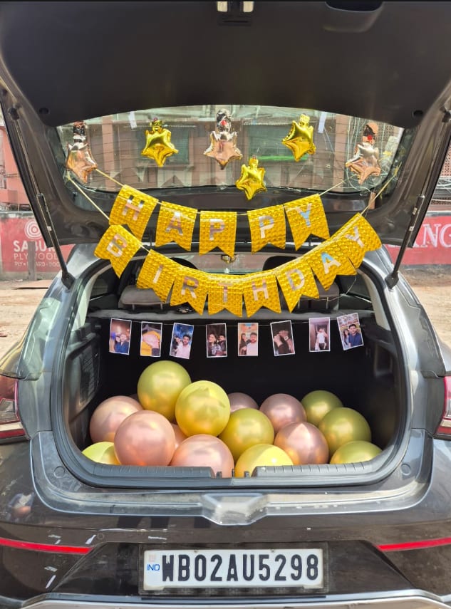 Birthday Car Decor 2