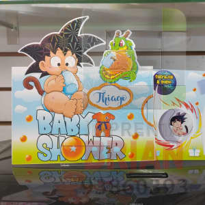Tarjetas Cumpleaños DragonBall Baby D.