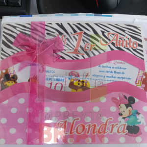 Tarjetas Cumpleaños Infantil Modificables