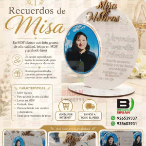 Recuerdo de misa