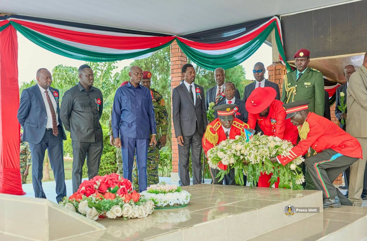 President Kiir Leads Martyrs' Day Commemoration