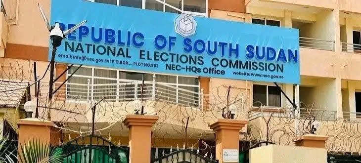 South Sudan NEC Unveils Voter Registration Book Ahead of December 2026 Elections