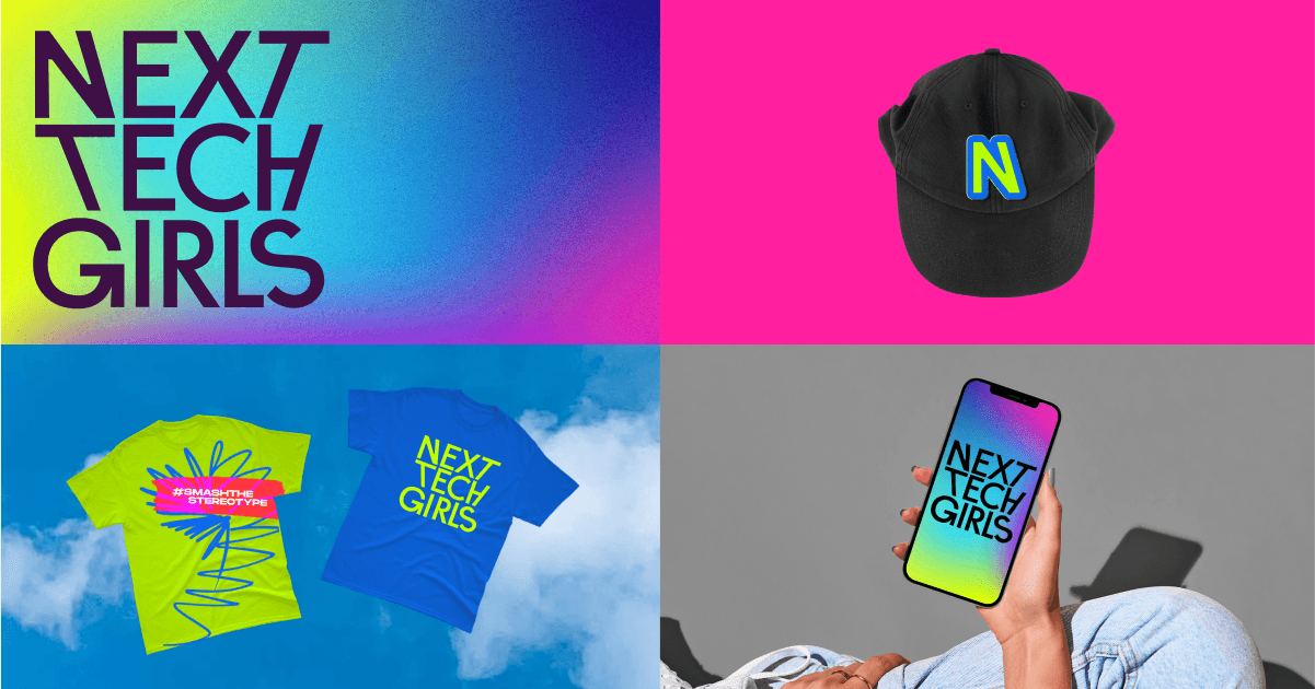 Next Tech Girls Branding
