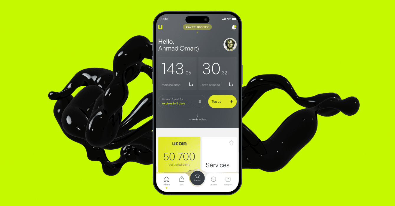 Telecom Mobile App Design By Qream