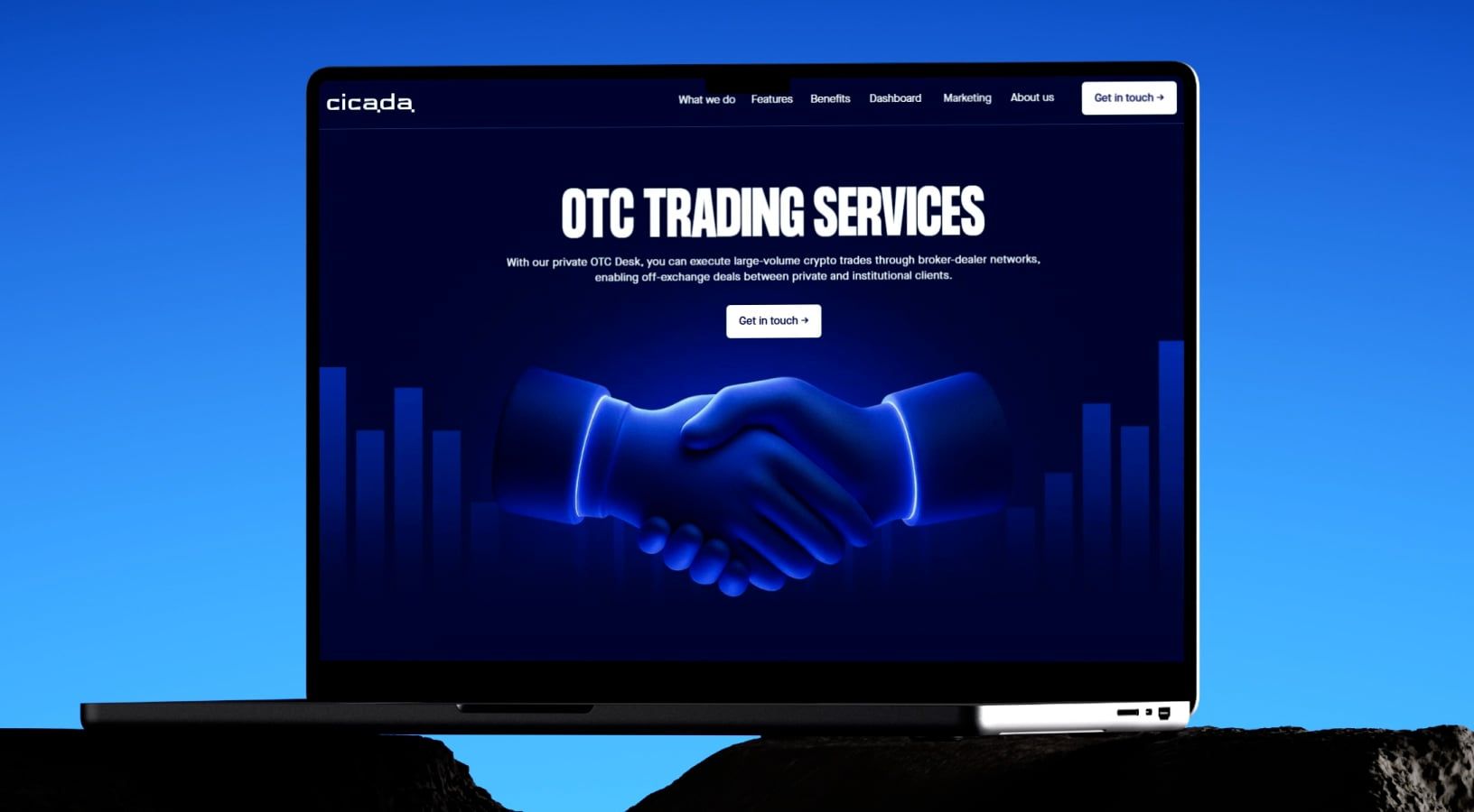 Website design for web3 platform