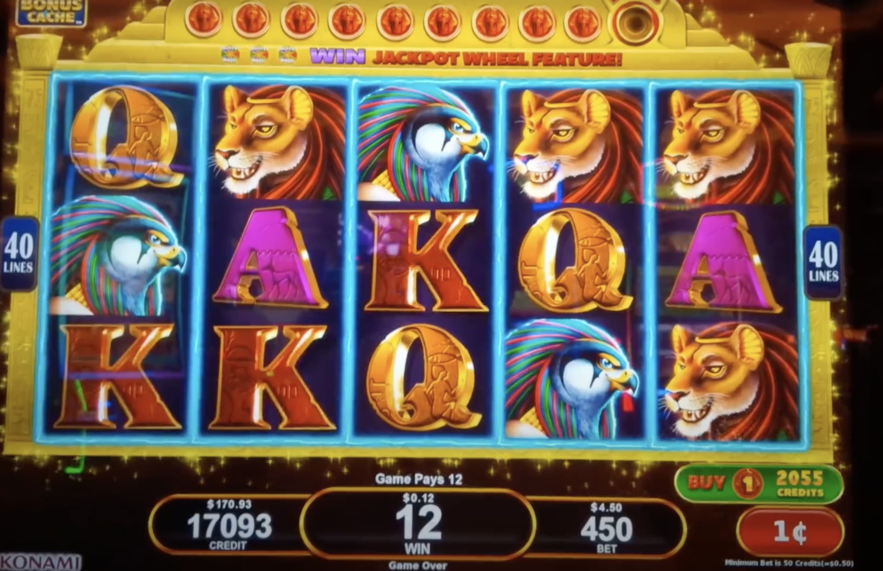 Guardians of Giza slot machine
