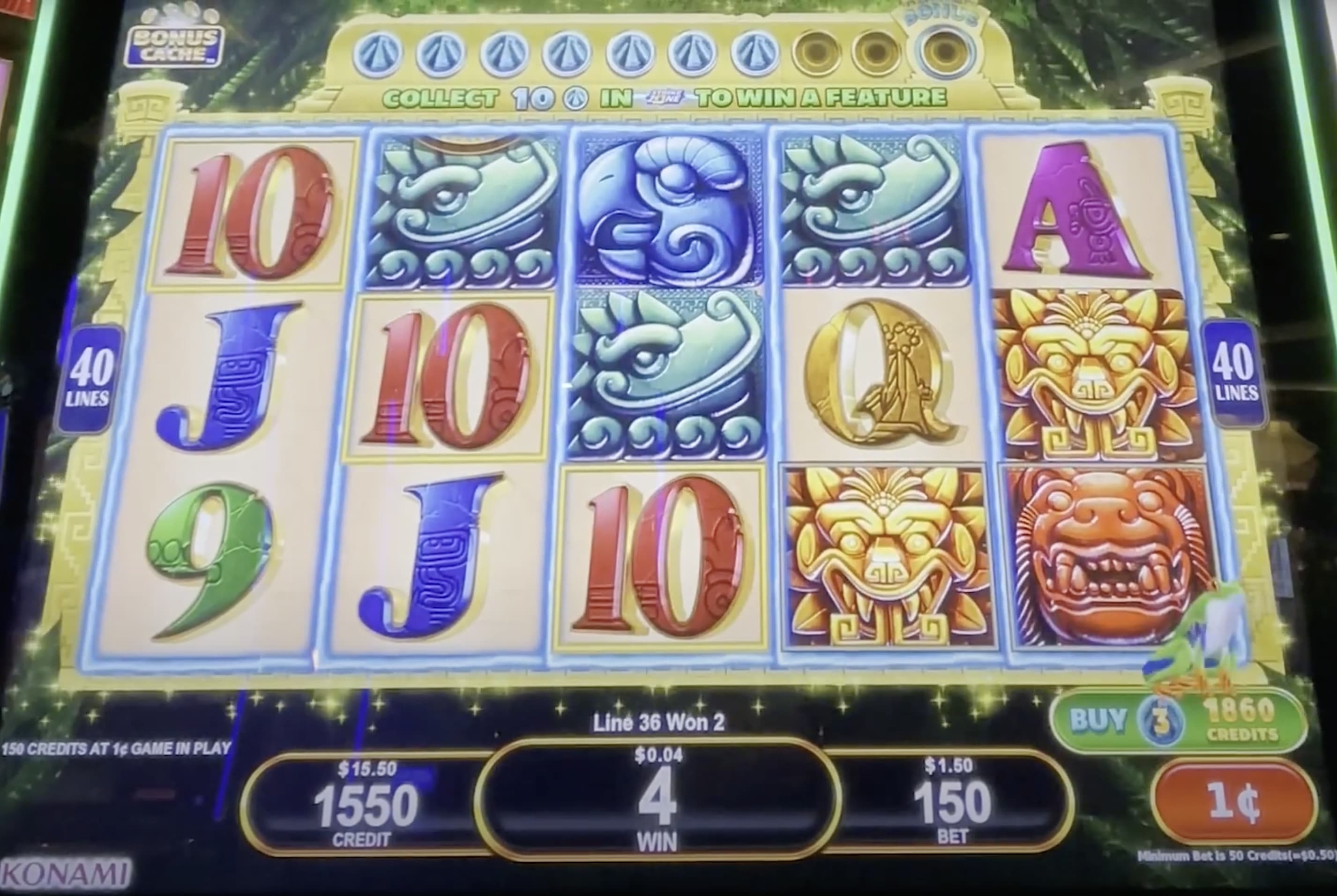 Guardians of the Aztec slot machine