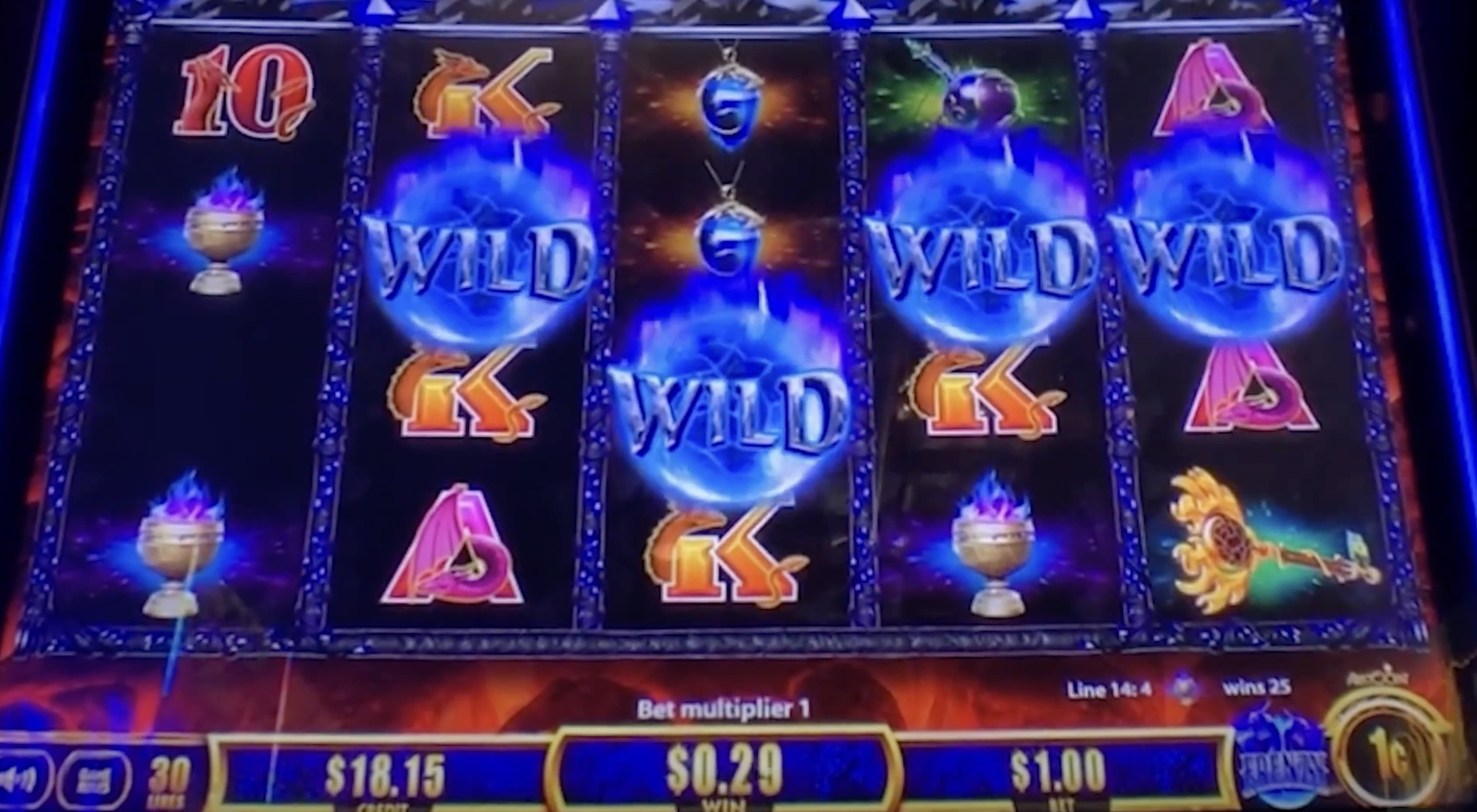 Firecano Freeze slot machine