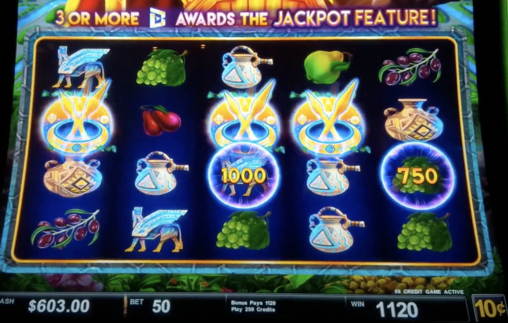 Cash Burst: force of babylon slot machine