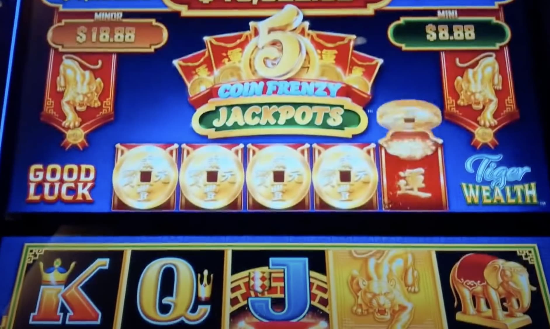 5 coin frenzy slot machine