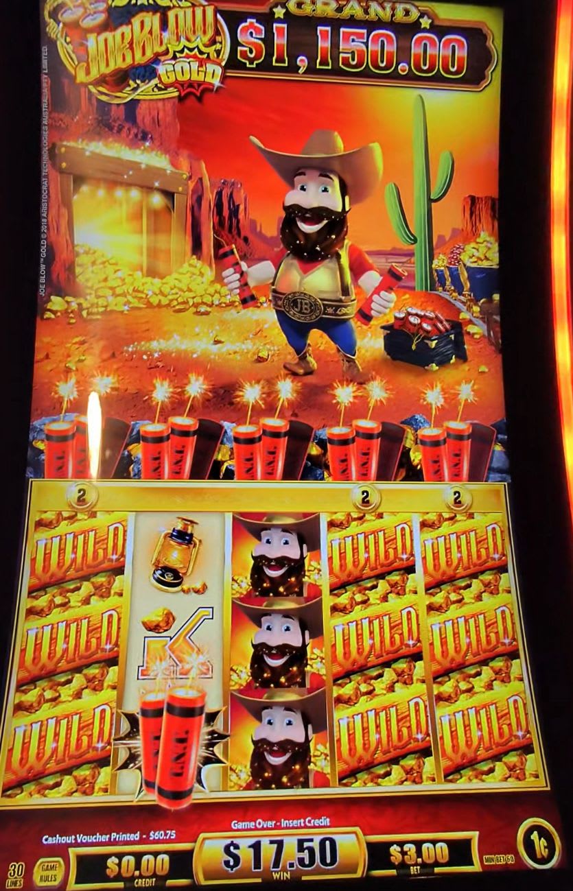 joe blow gold slot machine