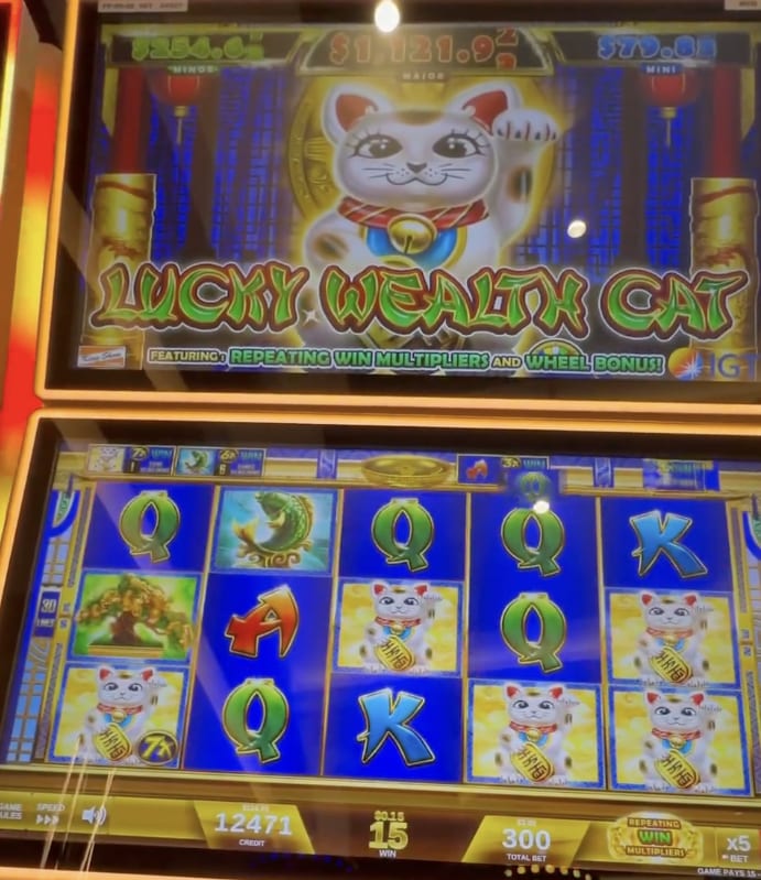 Lucky Wealth Cat slot machine