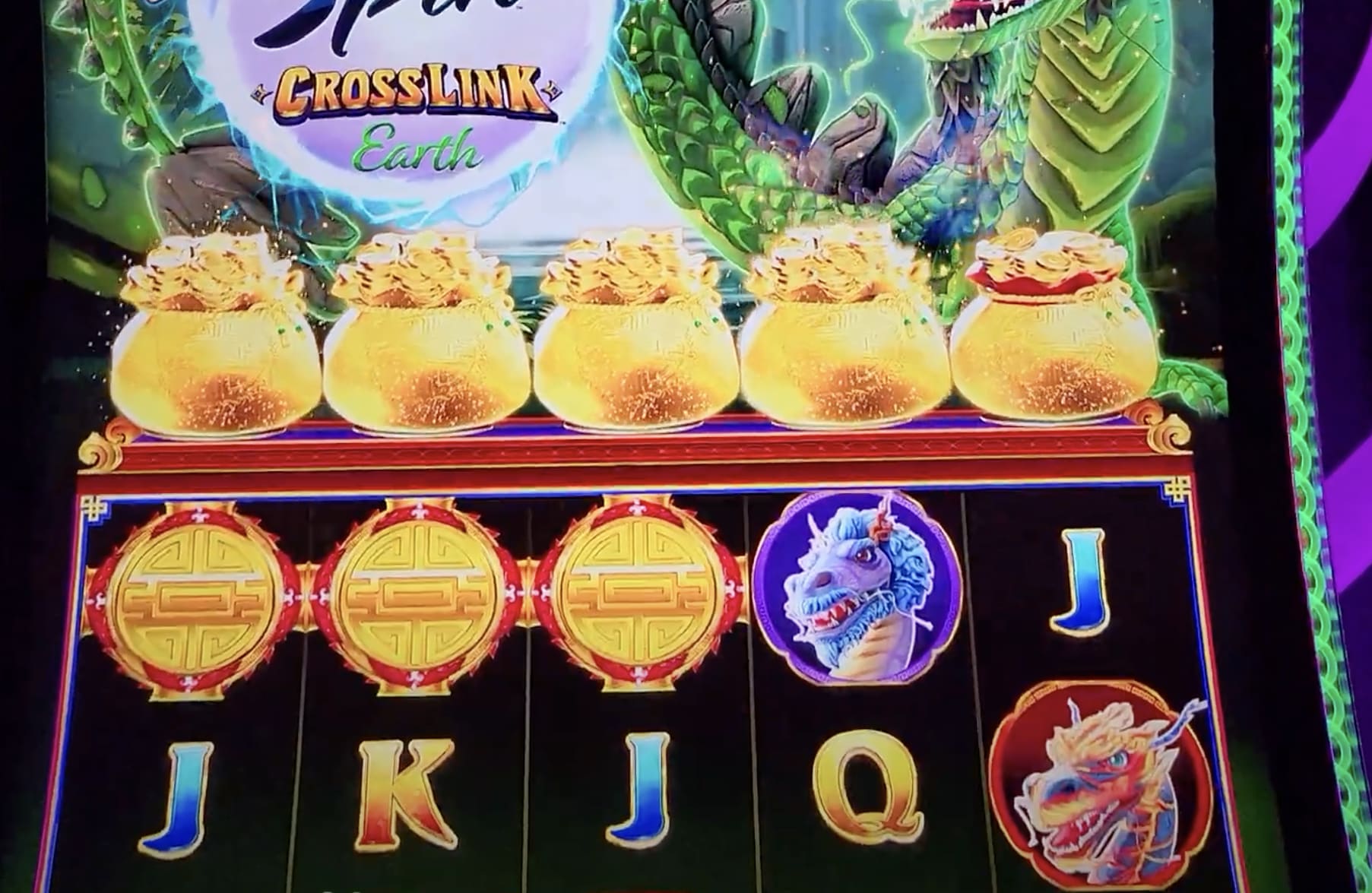 dragon spin crosslink slot machine
