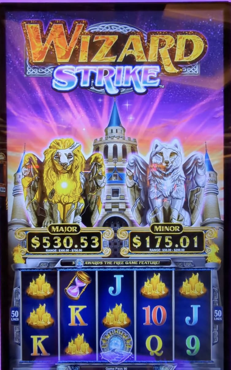 wizard strike slot machine