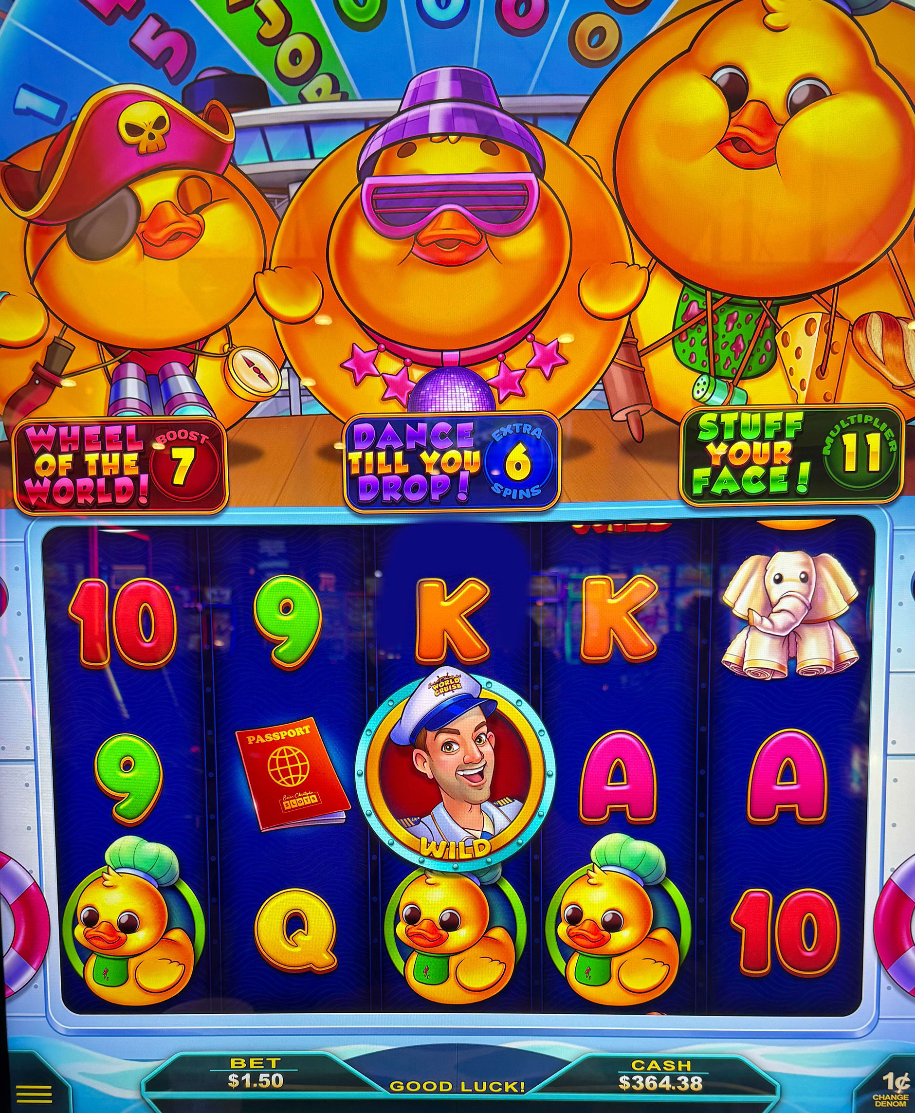 Brian Christopher’s World Cruise slot machine