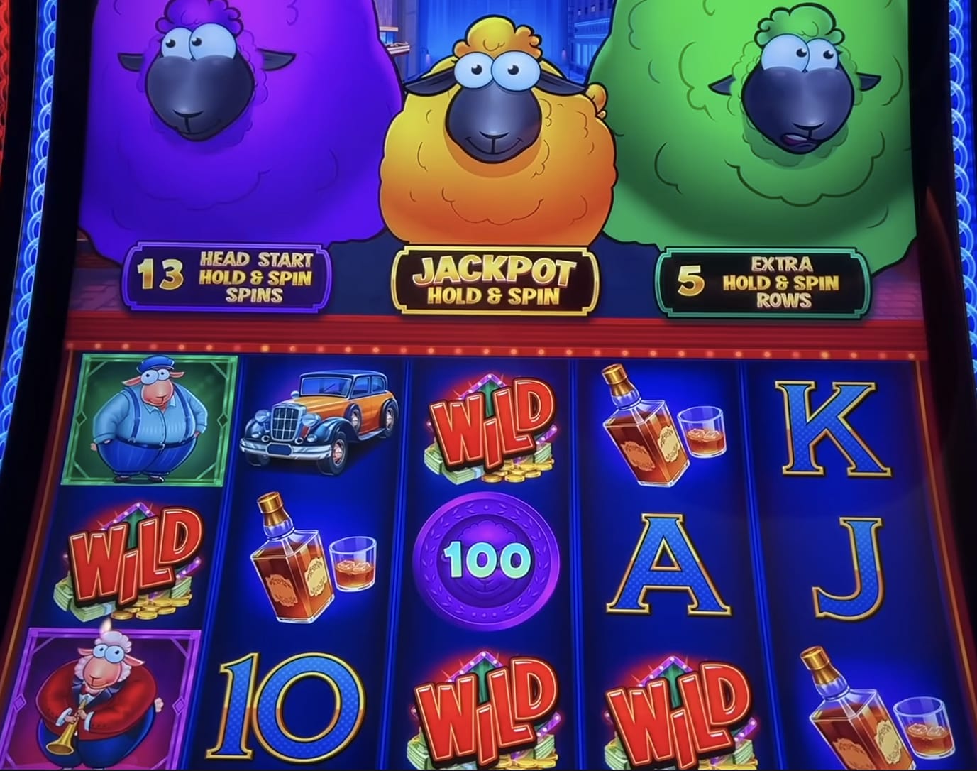 Rich Little Sheep: On the Lamb or Wool Street Riches slot machine