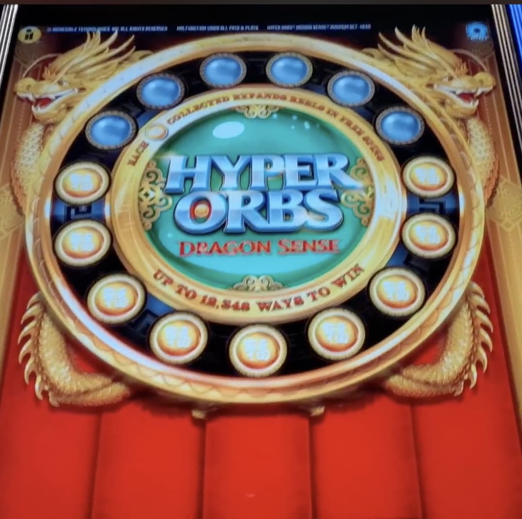 hyper orbs dragon sense slot machine