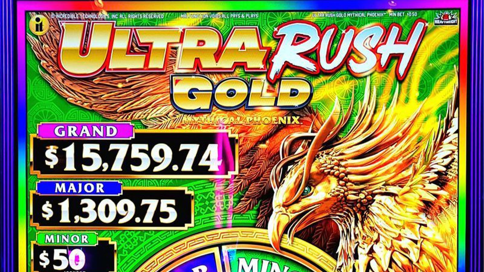 ultra gold rush slot machine