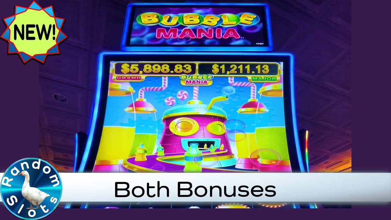 bubble mania slot machine