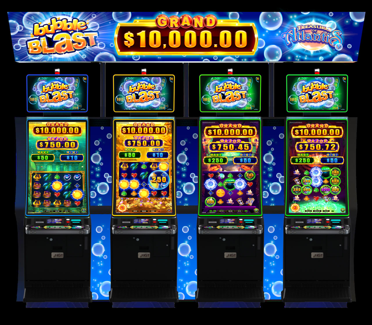 bubble blast slot machine