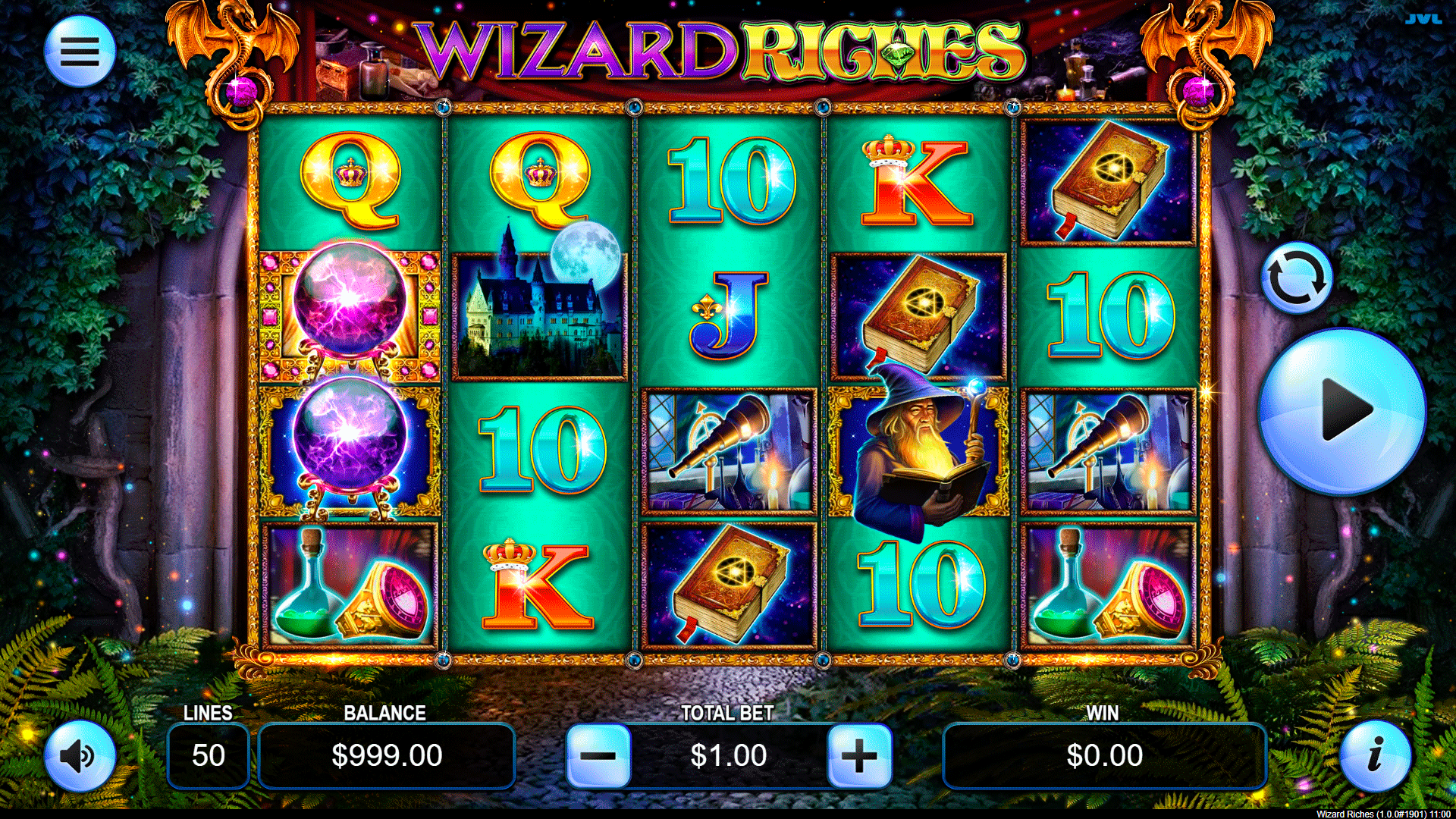Wizard Riches slot machine