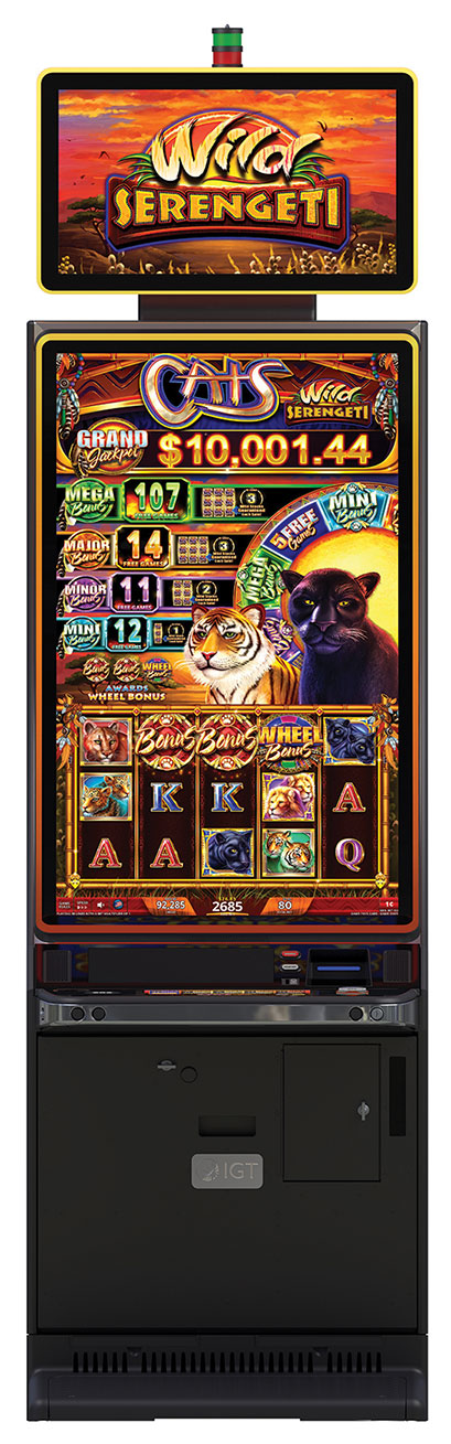 cats wild serengeti slot machine