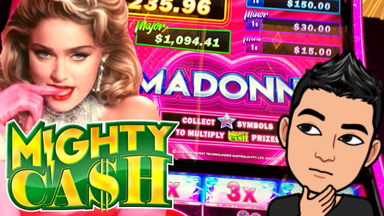 Madonna Mighty Cash slot machine