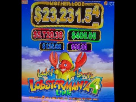 Lucky Larry’s Lobstermania 4 Link slot machine
