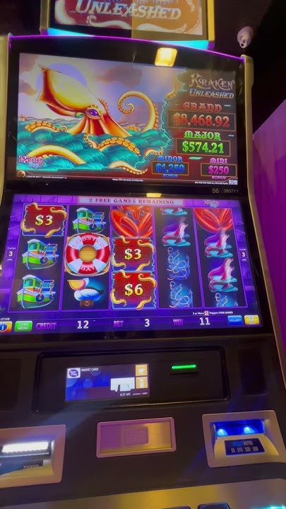 Kraken unleashed slot machine