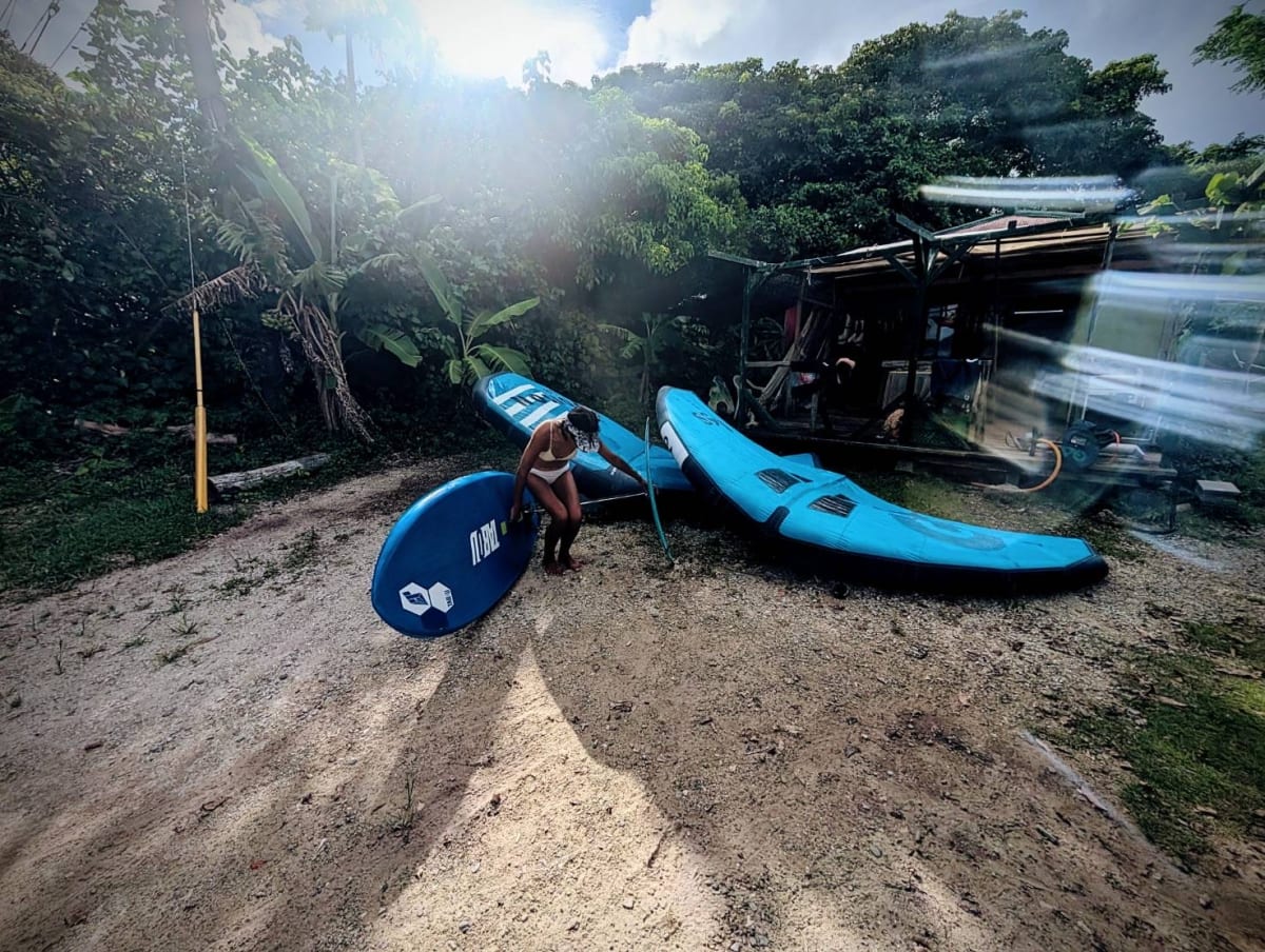 ウイングフォイル 初心者