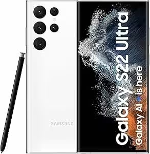 سامسونج جالاكسي S22، 5G، أبيض، 1TB