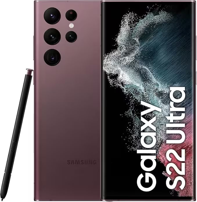 سامسونج جالاكسي S22، 5G، برجندي، 256GB