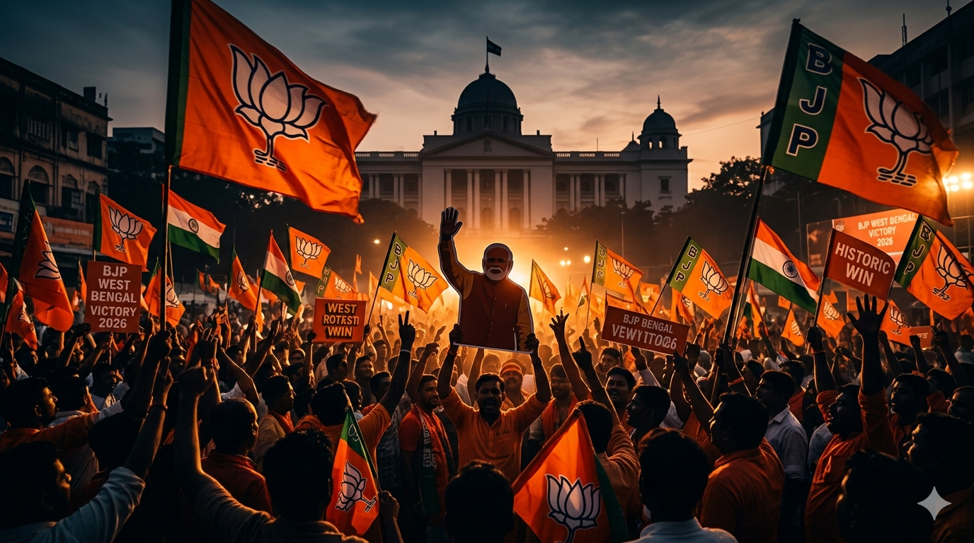 BJP Modi Taklukkan Bengal Barat: Akhir 15 Tahun Kekuasaan Mamata Banerjee