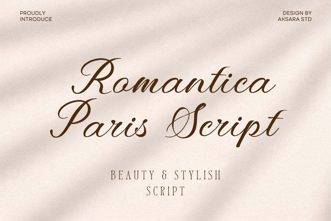 Romantica Paris Script