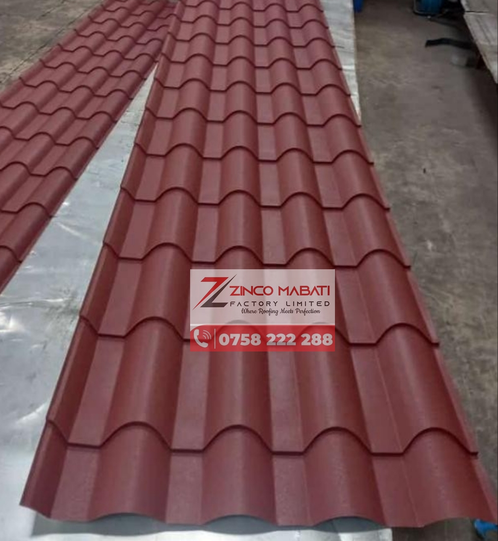 Zinco Roman Tile® - Maroon_Brick_Red