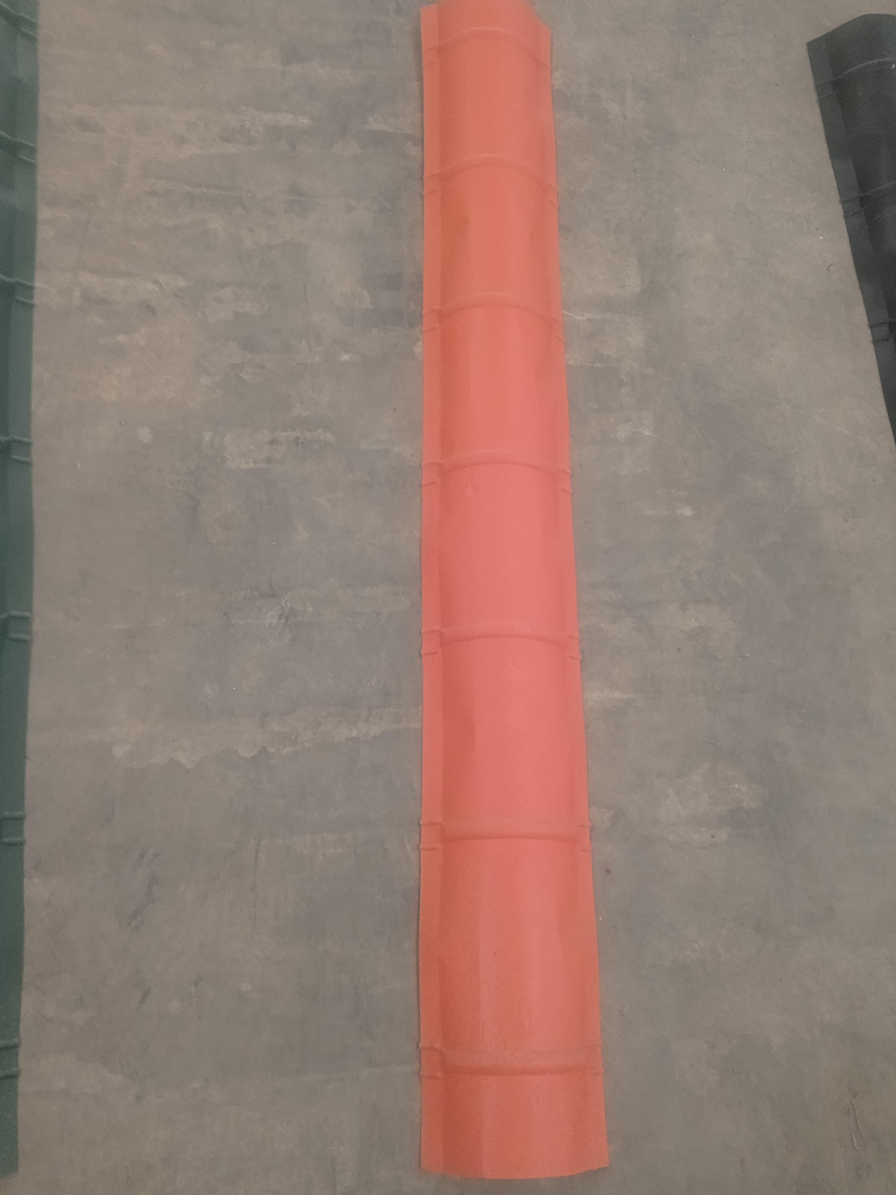 Zinco Ridge Cap Roll Top® - Tile_Red