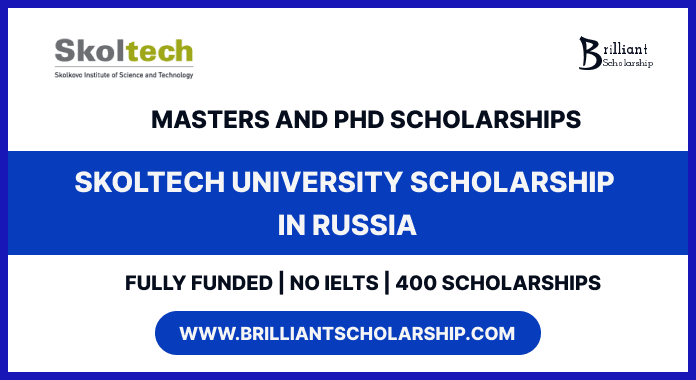 Skoltech University Russia Scholarship 2026 for International Students scholarship