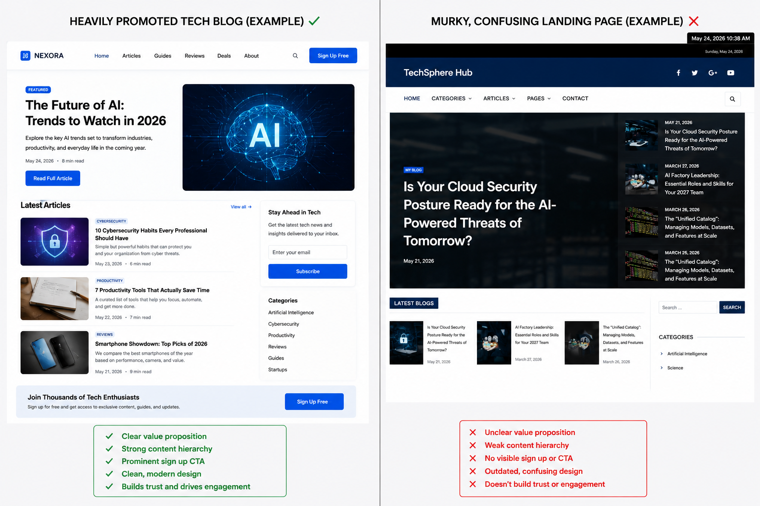 confusing landing page compared to fake gramhir.pro ai image generator reviews