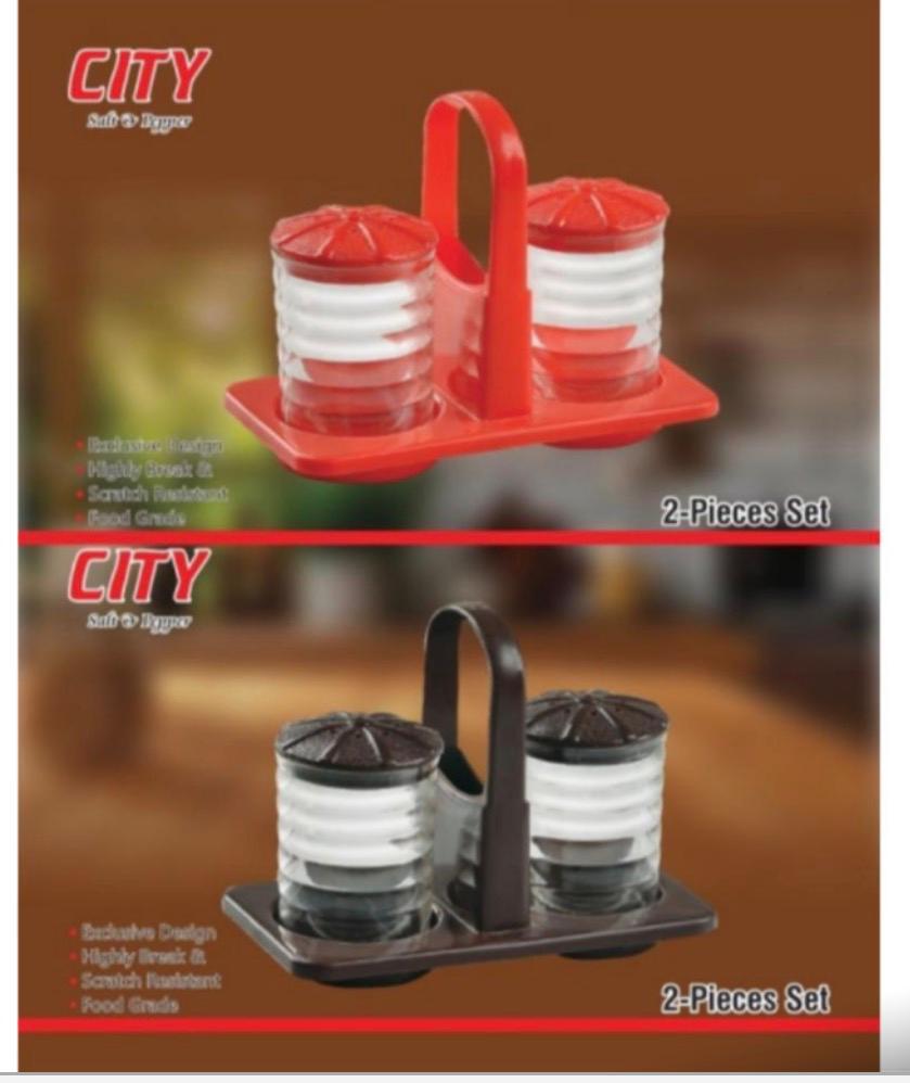 City Salt & Pepper 2pc Set