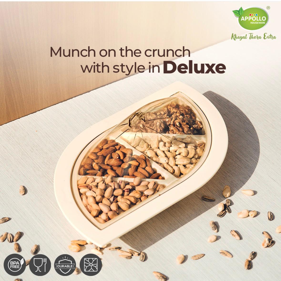 Apollo Deluxe Dryfruit Tray