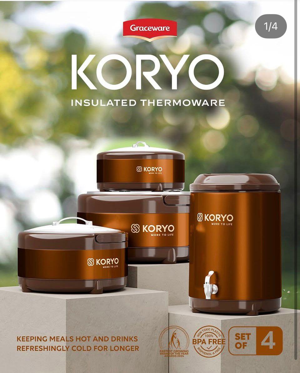Koryo Insulated Thermoware 4pc Gift Set