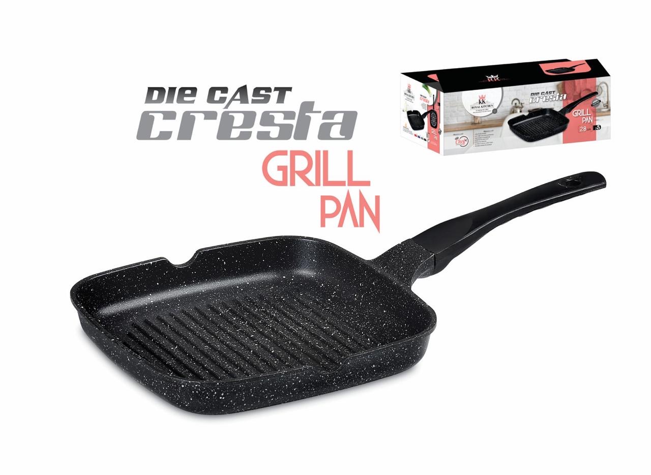 Die cast grill pan 28cm
