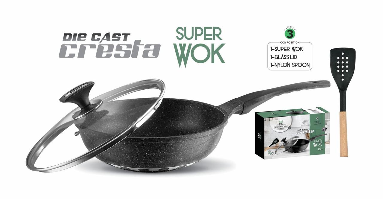 Die cast super wok