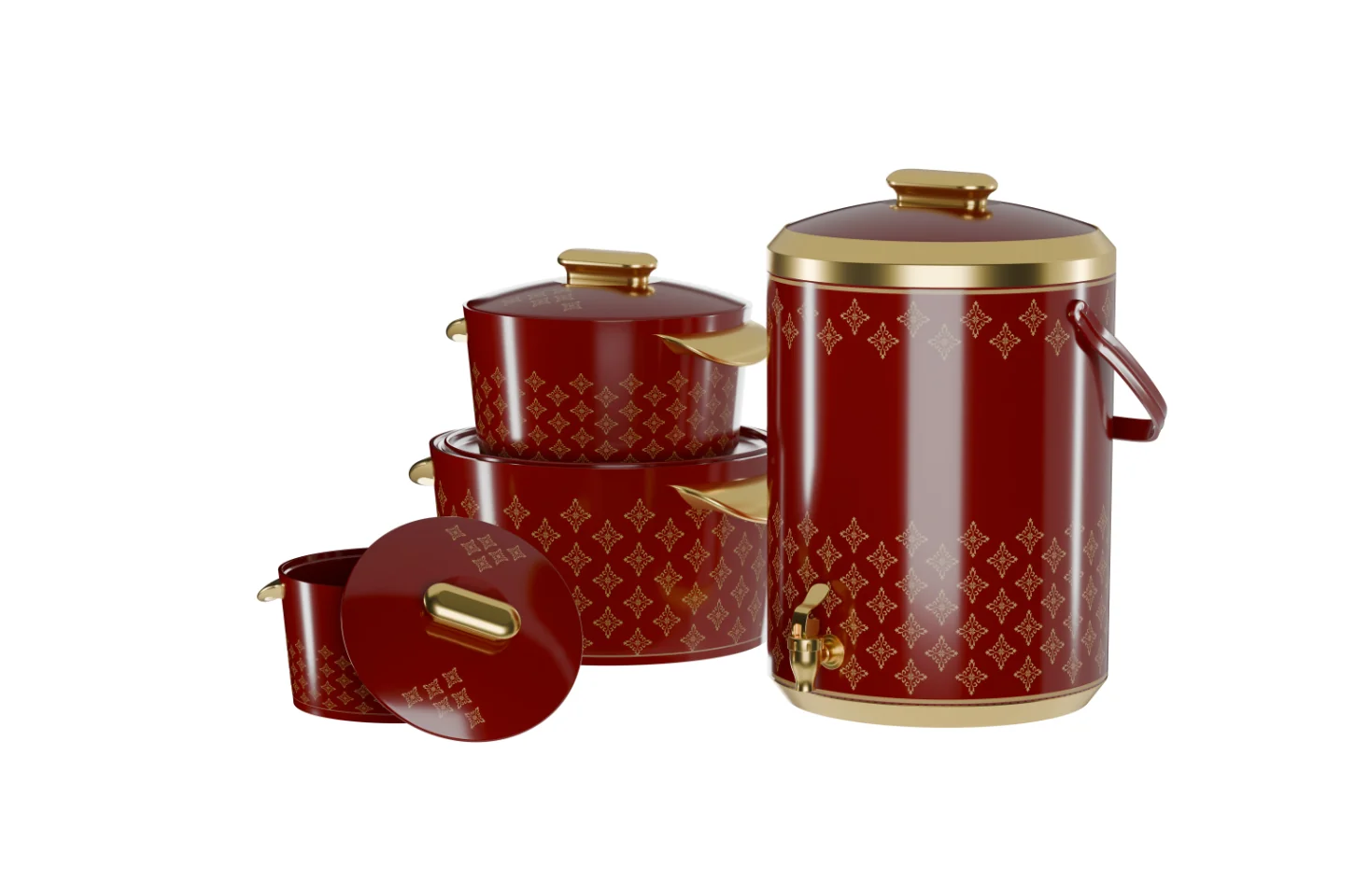 Legacy Hotpot Gift Pack Ruby Mahogany thumbnail 2