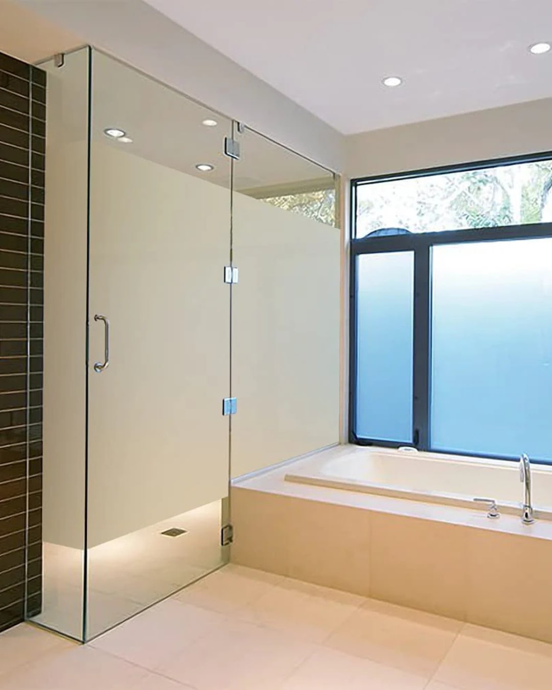 Bathroom Privacy Window Film