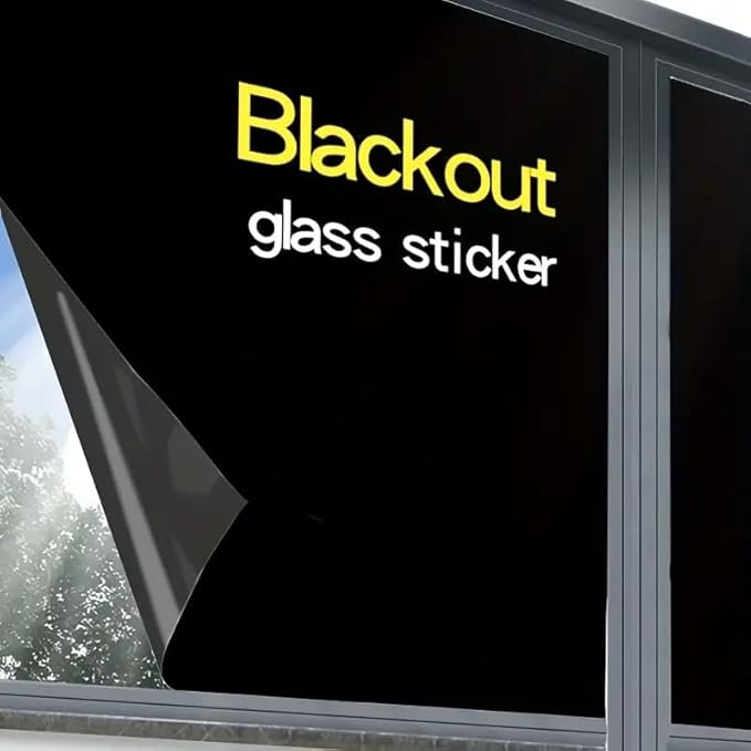 100% Blackout Sunlight Mirror Film for Heat Control