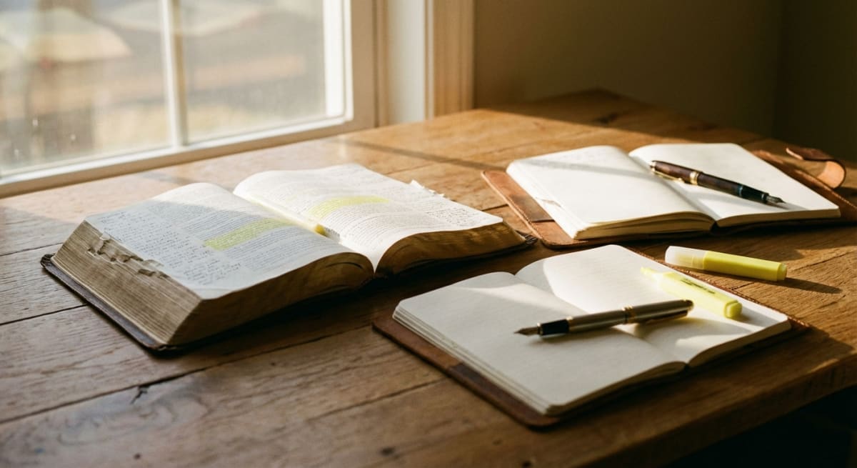 Bible Study Plan: 4 Methods to Go Deeper Than Reading