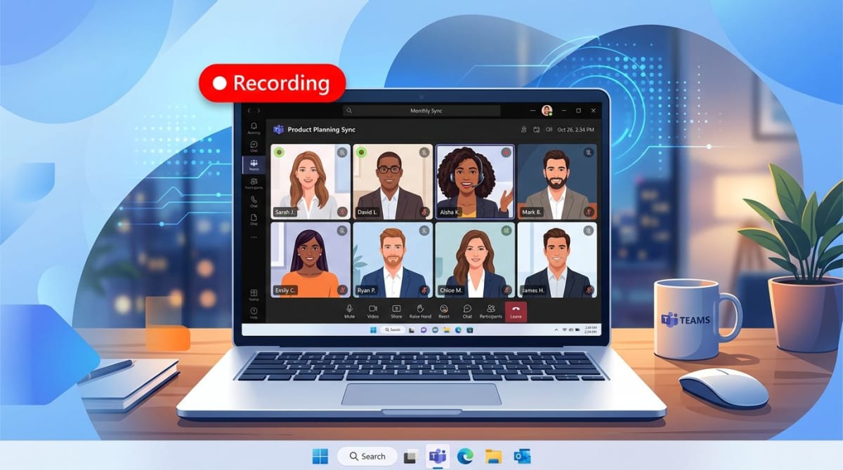 How to Record a Teams Meeting on Windows (2026)