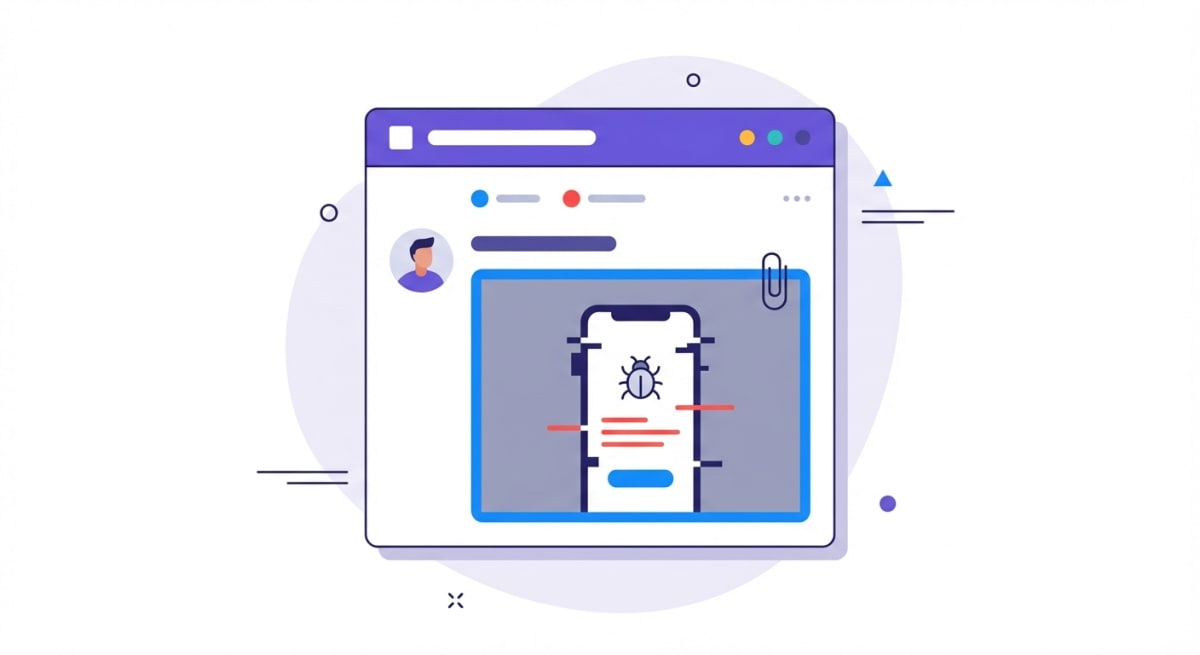 Screenshot jira attachment workflow for bug tracking